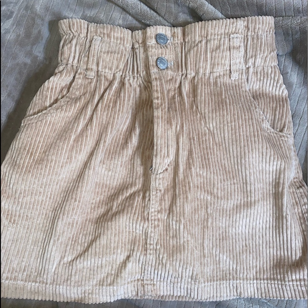 Corduroy skirt
